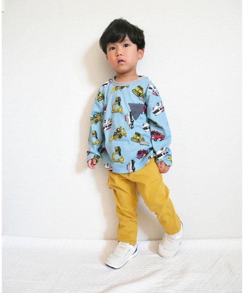 SKAPE(エスケープ)の「ミラノリブパンツ(その他パンツ・キッズ・ホワイト/ネイビー/イエロー/グレー・80cm/120cm/110cm/100cm/130cm/90cm)」の7枚目の写真