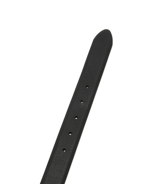 SALON adam et rope'（サロン アダム エ ロペ）の「【AULENTTI（オーレンティ）】スリムレザーベルト（ベルト・レディース・ダークブラウン/ブラック・FREE）」の9枚目の写真