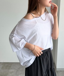 オフショルTシャツ【ZOZOTOWN限定アイテム】