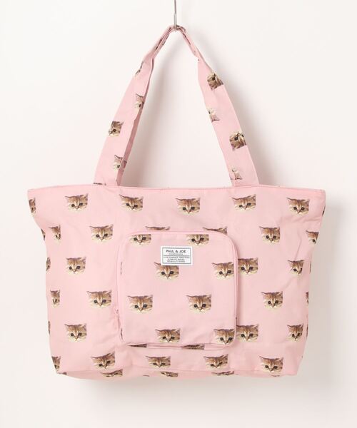 PAUL & JOE ACCESSOIRES(ポールアンドジョーアクセソワ)の「【PAUL & JOE ACCESSOIRES /ポール アンド ジョー アクセソワ 】 ヌネット柄 折りたたみトートバッグ(トートバッグ・レディース・ブラック/ピンク/アイボリー/ベージュ/ネイビー/ピンク系その他・FREE)」の17枚目の写真