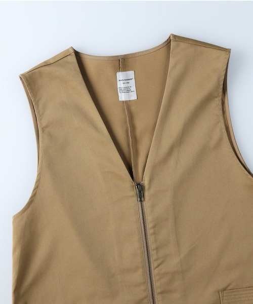 BACK NUMBER（バックナンバー）の「【BACK NUMBER】２ＷＡＹジップジャンパースカート（つなぎ/オールインワン・レディース・ダークベージュ/ブラック・M/L）」の15枚目の写真