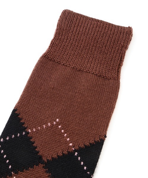 MARGARET HOWELL（マーガレットハウエル）の「TWO COLOUR ARGYLE SOCK