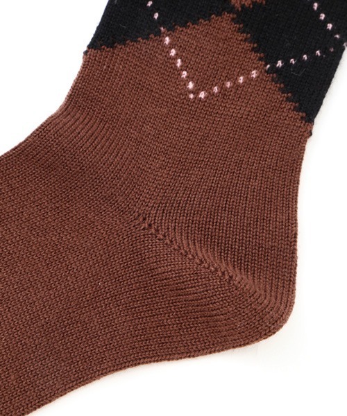 MARGARET HOWELL（マーガレットハウエル）の「TWO COLOUR ARGYLE SOCK