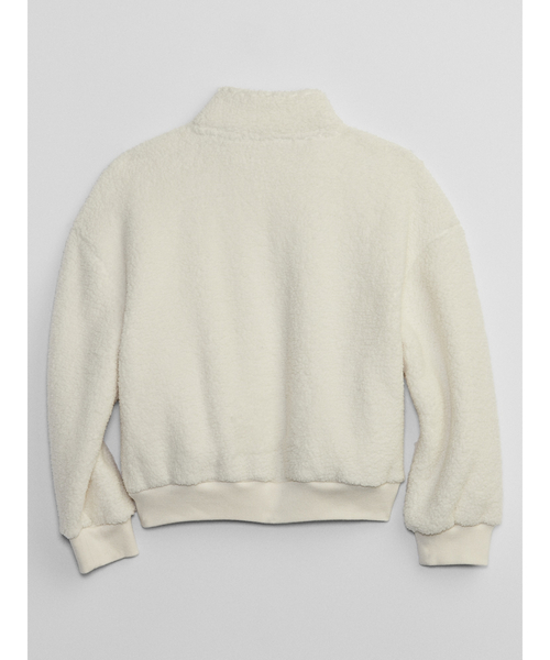 GAP(ギャップ)の「ボアジャケット (キッズ)(ブルゾン・キッズ・アイボリー・XS/S/M/XL/XXL/L)」の2枚目の写真