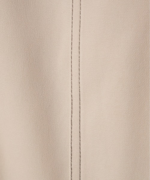 Olu.（オルドット）の「バイカラージャンパースカート（ジャンパースカート・レディース・ベージュ/チャコールグレー・FREE）」の9枚目の写真