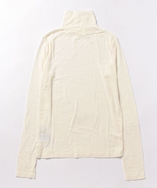 JUMELLE（ジュメロ）の「テンセルウールタートル（ニット/セーター・レディース・グレー/アイボリー・MEDIUM）」の3枚目の写真