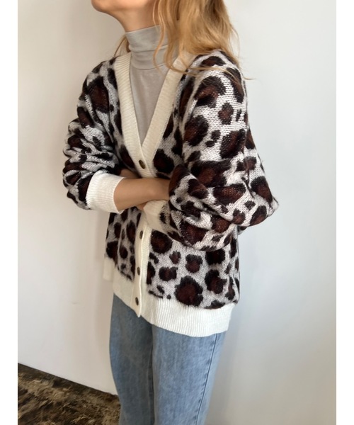 JUMELLE（ジュメロ）の「テンセルウールタートル（ニット/セーター・レディース・グレー/アイボリー・MEDIUM）」の17枚目の写真