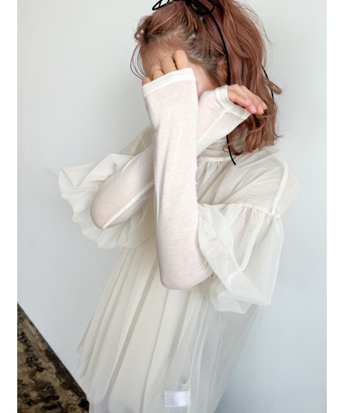 JUMELLE（ジュメロ）の「テンセルウールタートル（ニット/セーター・レディース・グレー/アイボリー・MEDIUM）」の5枚目の写真