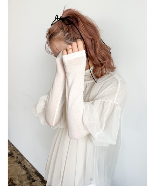 JUMELLE（ジュメロ）の「テンセルウールタートル（ニット/セーター・レディース・グレー/アイボリー・MEDIUM）」の20枚目の写真