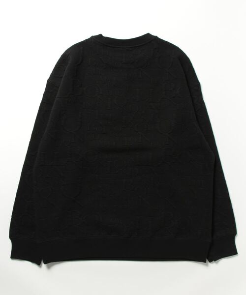 BOY LONDON（ボーイロンドン）の「【BOY LONDON】BOY Random Monogram Jacquard Knit（スウェット・メンズ・ブラック・M/XL/L）」の7枚目の写真