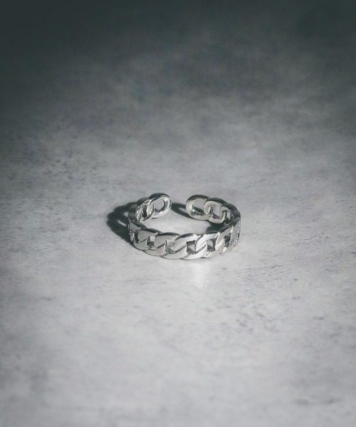 Mag.(マグ)の「【sterling silver】フリーサイズ 喜平チェーンリング(リング・メンズ・シルバー・FREE)」の1枚目の写真