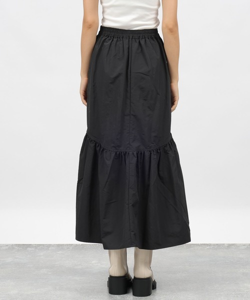 LAKOLE（ラコレ）の「ティアードボリュームスカート / 984167（スカート・レディース・ブラウン/ブラック・SMALL/MEDIUM）」の8枚目の写真