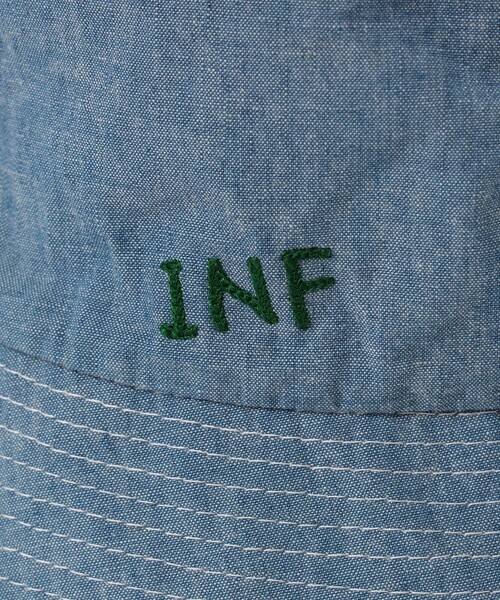 INFIELDER DESIGN(インフィールダーデザイン)の「INFIELDER DESIGN × こども ビームス / 別注 テープ ハット 24(53~55cm)(ハット・キッズ・グリーン/オレンジ/イエロー・53㎝/55㎝)」の16枚目の写真
