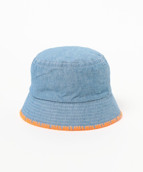INFIELDER DESIGN(インフィールダーデザイン)の「INFIELDER DESIGN × こども ビームス / 別注 テープ ハット 24(53~55cm)(ハット・キッズ・グリーン/オレンジ/イエロー・53㎝/55㎝)」の21枚目の写真