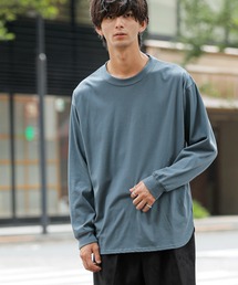 シルキータッチ シルケット天竺 / ビッグシルエット ロングスリーブTee ロンT