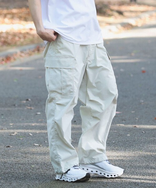 B:MING by BEAMS（ビーミングバイビームス）の「リップストップ カーゴパンツ（カーゴパンツ・メンズ・ブラック/ホワイト系その他5/オリーブ・LARGE/X-LARGE/MEDIUM/SMALL）」の18枚目の写真
