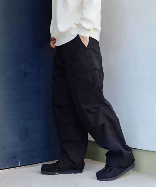 B:MING by BEAMS（ビーミングバイビームス）の「リップストップ カーゴパンツ（カーゴパンツ・メンズ・ブラック/ホワイト系その他5/オリーブ・LARGE/X-LARGE/MEDIUM/SMALL）」の19枚目の写真