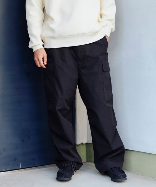B:MING by BEAMS（ビーミングバイビームス）の「リップストップ カーゴパンツ（カーゴパンツ・メンズ・ブラック/ホワイト系その他5/オリーブ・LARGE/X-LARGE/MEDIUM/SMALL）」の13枚目の写真