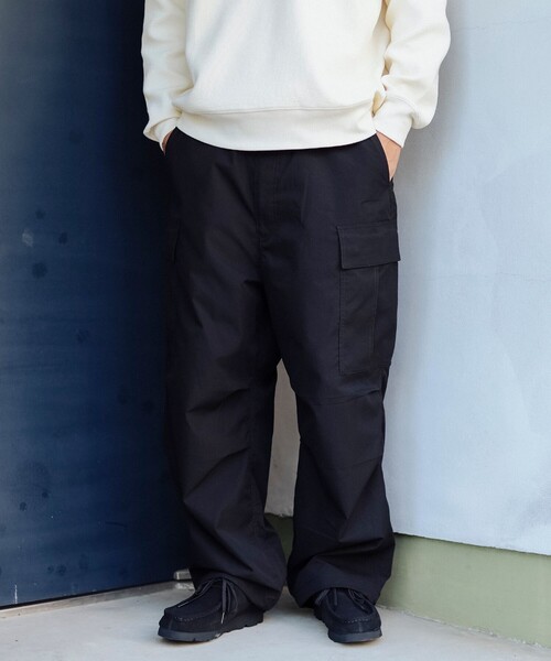 B:MING by BEAMS（ビーミングバイビームス）の「リップストップ カーゴパンツ（カーゴパンツ・メンズ・ブラック/ホワイト系その他5/オリーブ・LARGE/X-LARGE/MEDIUM/SMALL）」の12枚目の写真
