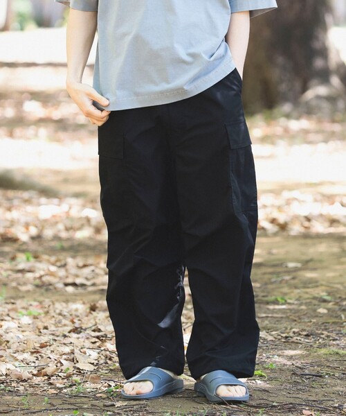 B:MING by BEAMS（ビーミングバイビームス）の「リップストップ カーゴパンツ（カーゴパンツ・メンズ・ブラック/ホワイト系その他5/オリーブ・LARGE/X-LARGE/MEDIUM/SMALL）」の20枚目の写真