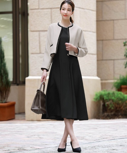 セール】スーツ セットアップ フォーマル セレモニー バイカラーライン