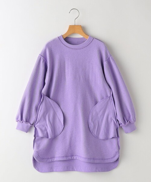 Russell Athletic（ラッセルアスレティック）の「【SHIPS KIDS別注】RUSSELL ATHLETIC:140～150cm / ワンピース（ワンピース・キッズ・アイボリー/ラベンダー・150/140）」の7枚目の写真