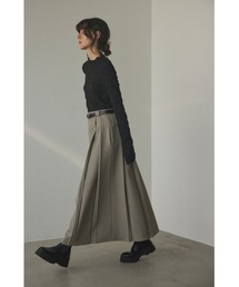BLACK BY MOUSSY | box pleats skirt(ボックスプリーツスカート)(スカート)