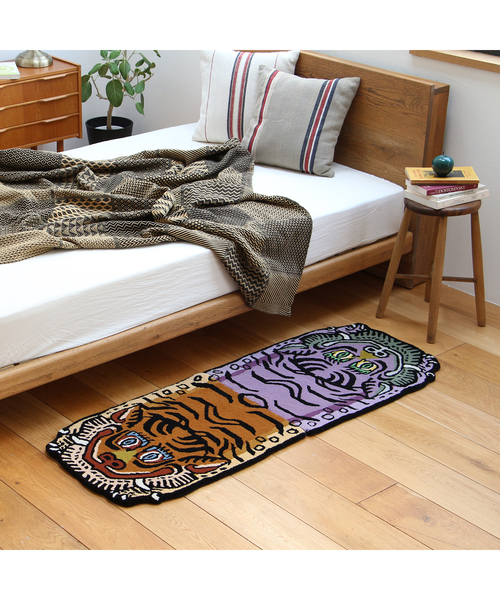 美品　ジャーナルスタンダードファニチャー　トライバルラグ 175x95 手織り 美品 ジャーナルスタンダードファニチャー トライバルラグ 175x95