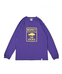 NOTHINKER（ノーシンカー）の「RESPECT THE LOCALS Long T-shirt（Tシャツ/カットソー）」