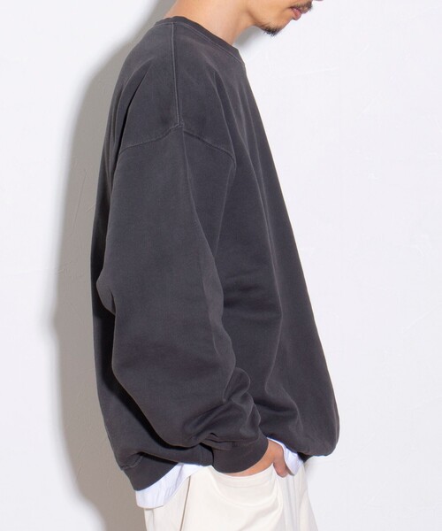 GLOSTER（グロスター）の「【GLOSTER/グロスター】ANIMAL ピグメント加工 クルーネック プリントスウェット（スウェット・メンズ・ブラック系その他2/ブラック系その他/ブラック系その他3・L/M/XL）」の17枚目の写真