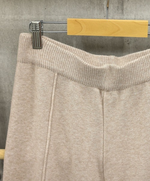 Miniministore(ミニミニストア)の「ニットワイドパンツ レディース スリット(スラックス・レディース・アイボリー/ベージュ/ブラック/グレー・フリー)」の21枚目の写真