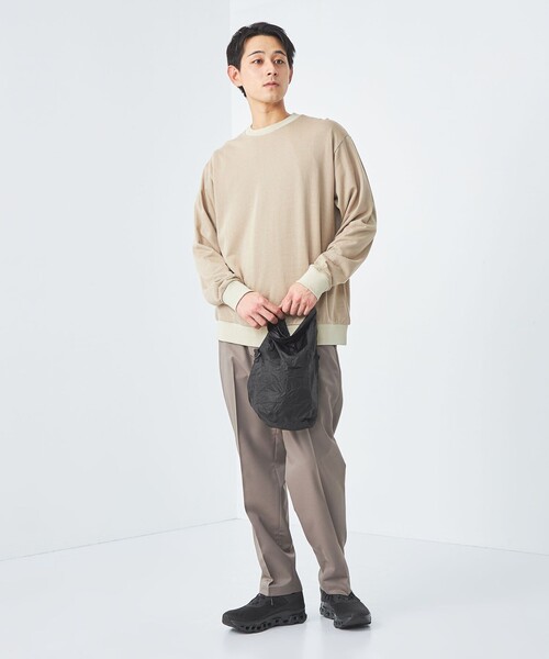 Nahe(ネーエ)の「<nahe>2WAY S ドライバッグ(エコバッグ/サブバッグ・メンズ・ターコイズブルー/ブラック/オレンジ/グレー・FREE)」の6枚目の写真