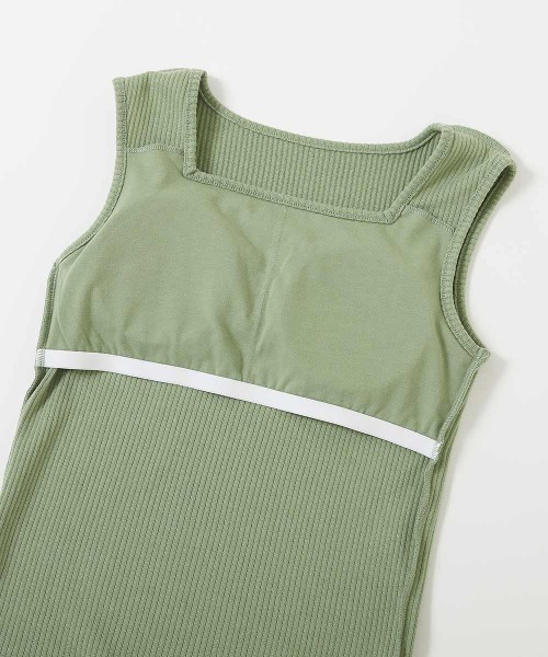 devirock（デビロック）の「リブタンクトップ（タンクトップ・キッズ・グリーン系その他2/ピンク系7/ブラック/アイボリー・130cm/120cm/110cm/100cm/160cm/150cm/140cm）」の18枚目の写真