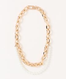 Donnaruma（ドンナルンマ）の「「Donnaruma」BIGチェーンパールネックレス（ネックレス）」