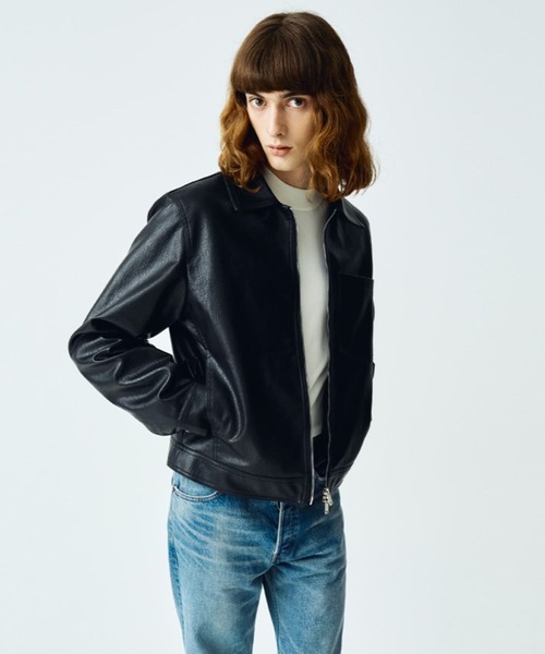 V2（ブイツー）の「V2／8109 レザージャケット  2986642（ライダースジャケット・メンズ・オリーブ/ブラック・MEDIUM/LARGE）」の21枚目の写真