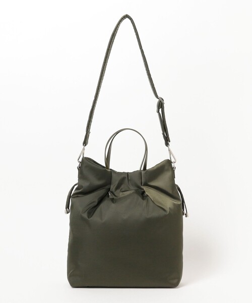 Ray BEAMS（レイビームス）の「Ray BEAMS / パディッド トート バッグ（トートバッグ・レディース・オリーブ/レッド系その他・ONE SIZE）」の16枚目の写真