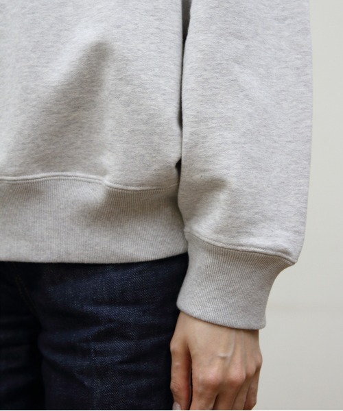 GYMPHLEX(ジムフレックス)の「GYMPHLEX/ジムフレックス スウィングスリーブ プルオーバースウェット SWING SLEEVE PULLOVER SWEAT (ウィメンズ) GY-C0291 TCA(スウェット・レディース・サックスブルー/チャコールグレー/トップグレー/オフホワイト/ミント/イエロー・14)」の11枚目の写真