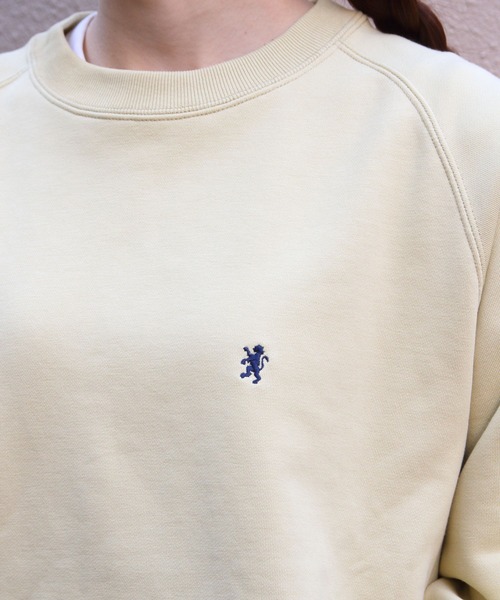 GYMPHLEX(ジムフレックス)の「GYMPHLEX/ジムフレックス スウィングスリーブ プルオーバースウェット SWING SLEEVE PULLOVER SWEAT (ウィメンズ) GY-C0291 TCA(スウェット・レディース・サックスブルー/チャコールグレー/トップグレー/オフホワイト/ミント/イエロー・14)」の13枚目の写真