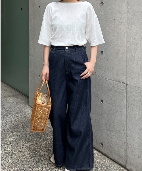 CASA FLINE(カーサフライン)の「【YANUK】別注フレアデニム(デニムパンツ・レディース・インディゴブルー/ブルー・2/0/1)」の8枚目の写真