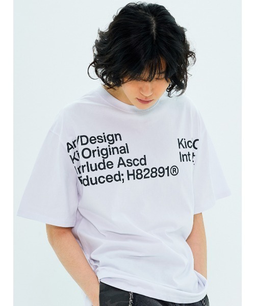 NASTY KICK(ナスティーキック)の「A'GEM/9 × .kom 『NASTY KICK/ナスティー キック』 Int Prty Tee/インパーティー 半袖Tシャツ(Tシャツ/カットソー・メンズ・ブラック/ホワイト・L)」の2枚目の写真