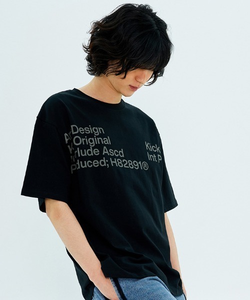 NASTY KICK(ナスティーキック)の「A'GEM/9 × .kom 『NASTY KICK/ナスティー キック』 Int Prty Tee/インパーティー 半袖Tシャツ(Tシャツ/カットソー・メンズ・ブラック/ホワイト・L)」の7枚目の写真