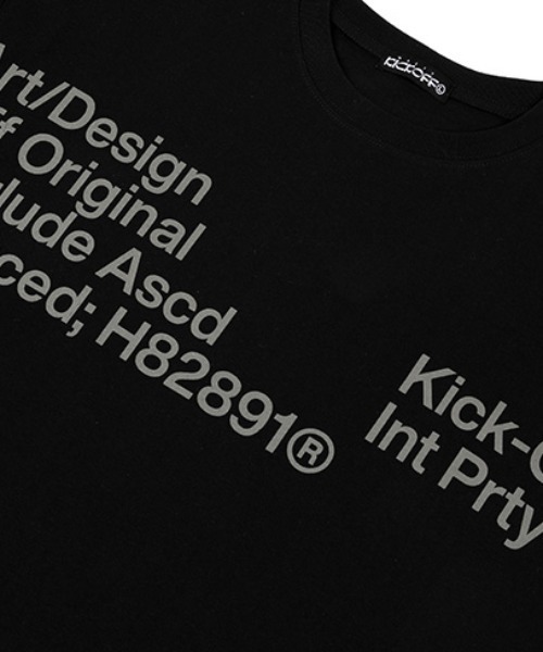 A'GEM/9 × .kom 『NASTY KICK/ナスティー キック』 Int Prty Tee/イン