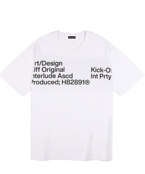 NASTY KICK(ナスティーキック)の「A'GEM/9 × .kom 『NASTY KICK/ナスティー キック』 Int Prty Tee/インパーティー 半袖Tシャツ(Tシャツ/カットソー・メンズ・ブラック/ホワイト・L)」の11枚目の写真