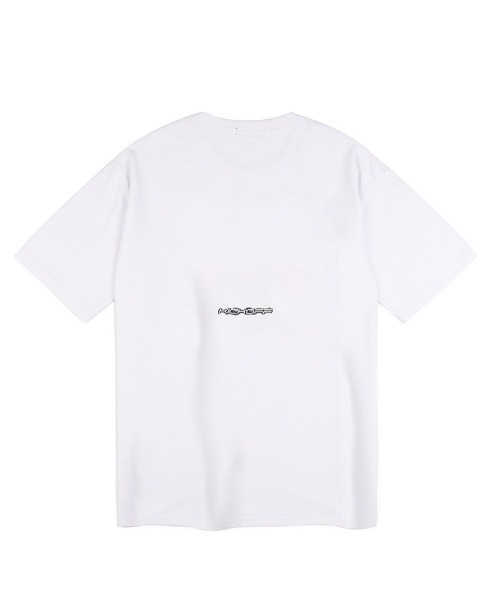 NASTY KICK(ナスティーキック)の「A'GEM/9 × .kom 『NASTY KICK/ナスティー キック』 Int Prty Tee/インパーティー 半袖Tシャツ(Tシャツ/カットソー・メンズ・ブラック/ホワイト・L)」の12枚目の写真