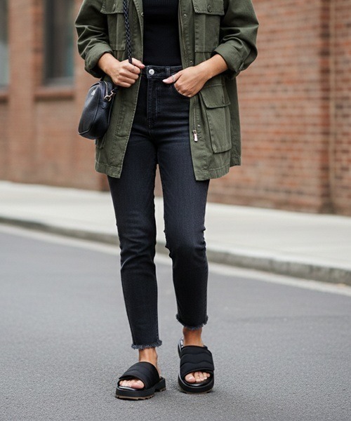 EMU Australia(エミューオーストラリア)の「Gifford(サンダル・レディース・ブラック・6/7/8/5/9)」の8枚目の写真