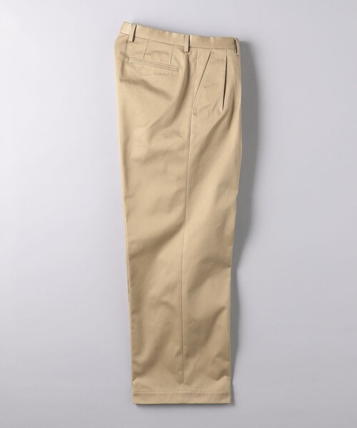 District UNITED ARROWS(ディストリクト ユナイテッドアローズ)の「<District> T/C CHINO WIDE 2P PANTS/チノパンツ(チノパンツ・メンズ・ベージュ・S/M/L/XL)」の2枚目の写真