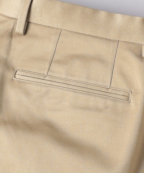 District UNITED ARROWS(ディストリクト ユナイテッドアローズ)の「<District> T/C CHINO WIDE 2P PANTS/チノパンツ(チノパンツ・メンズ・ベージュ・S/M/L/XL)」の6枚目の写真