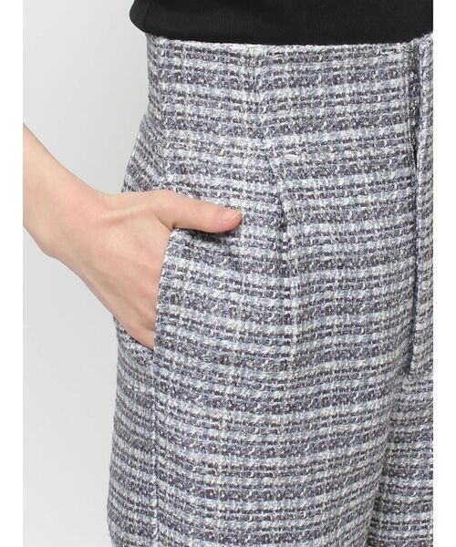 RESEXXY（リゼクシー）の「ツイードワイドパンツ【セットアップ着用可能】（その他パンツ・レディース・ピンク/ブルー/ブラック・FREE）」の19枚目の写真