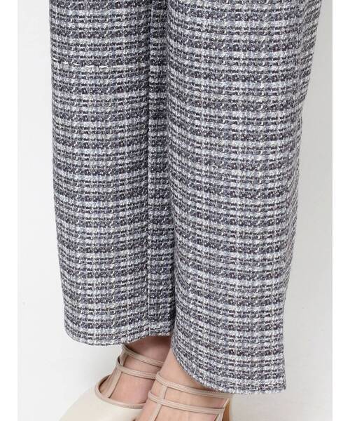 RESEXXY（リゼクシー）の「ツイードワイドパンツ【セットアップ着用可能】（その他パンツ・レディース・ピンク/ブルー/ブラック・FREE）」の20枚目の写真