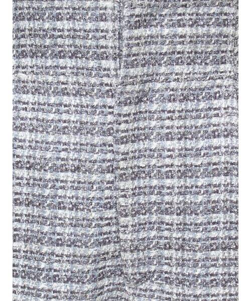 RESEXXY（リゼクシー）の「ツイードワイドパンツ【セットアップ着用可能】（その他パンツ・レディース・ピンク/ブルー/ブラック・FREE）」の8枚目の写真